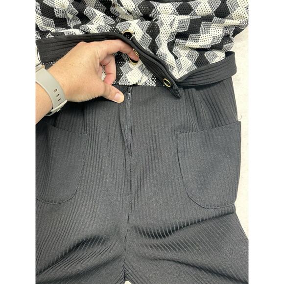 Vintage Jerell of Texas Pantsuit Sz Small Wide Leg Sleek Mod Boho Chic 70’s - Picture 11 of 12